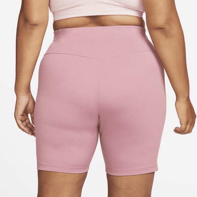 women's nike one mid-rise 7 inch bike shorts