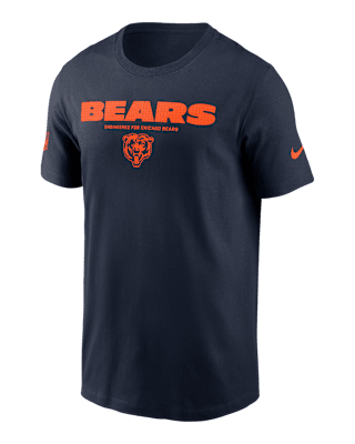 Мужская футболка Chicago Bears Sideline Team Issue Nike Dri-FIT NFL