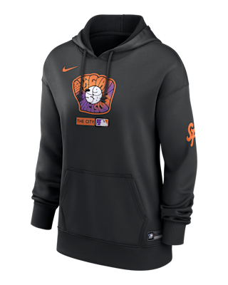 Женское худи San Francisco Giants Authentic Collection City Connect Nike Therma MLB Pullover Hoodie