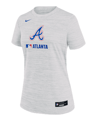 Женская футболка Atlanta Braves Authentic Collection City Connect Velocity Nike Dri-FIT MLB