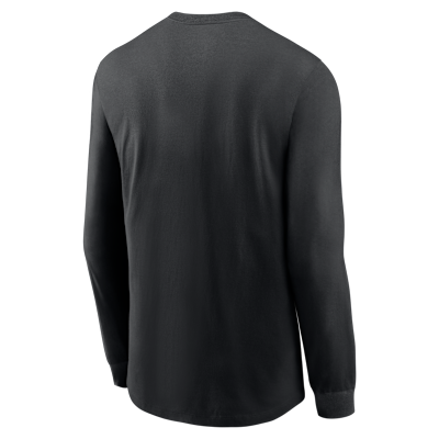 Iowa Legacy Arched Logo Men's Nike College Long-Sleeve T-Shirt