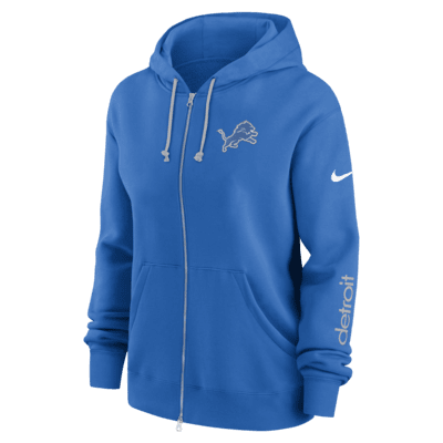 Detroit Lions Phoenix Women's Nike NFL Full-Zip Hoodie