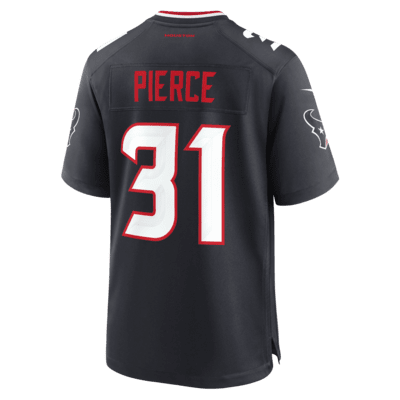 Jersey de fútbol americano Nike de la NFL Game para hombre Dameon Pierce Houston Texans