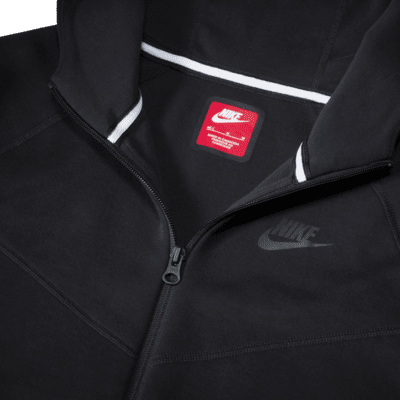 Nike Sportswear Tech Fleece Sudadera con capucha y cremallera completa (Talla grande) - Niño