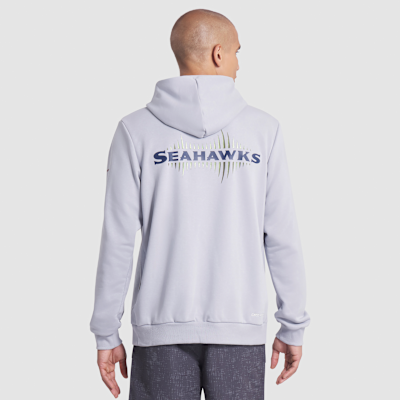 Sudadera con gorro sin cierre Nike Dri-FIT de la NFL para hombre Seattle Seahawks Rivalries Collection Sideline