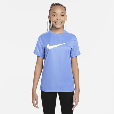 Nike Trophy23 Older Kids' Dri-FIT Short-Sleeve Top. Nike ID