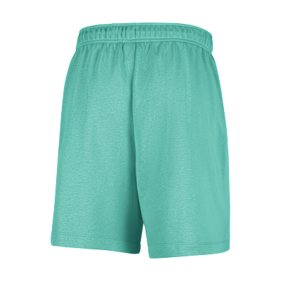 Shorts Nike de tejido Fleece de la WNBA de 15 cm para mujer New York Liberty