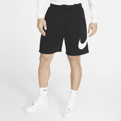 nike men's sportswear graphic club short short
