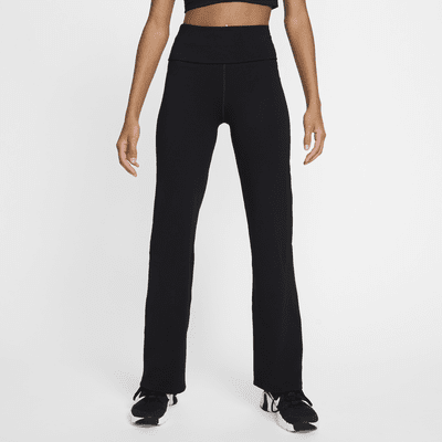 Nike One Dri-FIT-Hose mit umschlagbarem, hohem Bund (Damen)