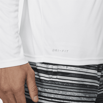 Nike Essential Camiseta Hydroguard de natación de manga larga para hombre
