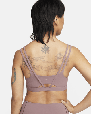 Женские  Nike Zenvy Strappy Light-Support Padded Sports Bra