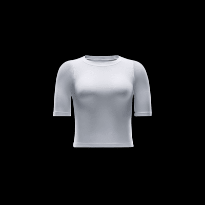 Playera de manga corta Dri-FIT para mujer Nike Zenvy Rib