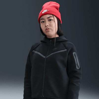 Nike Sportswear Tech Fleece Girls' Full-Zip Hoodie (Extended Size)