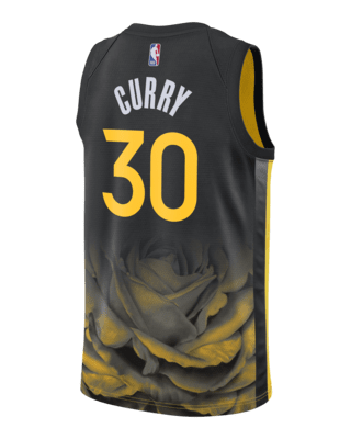 curry jersey black and yellow