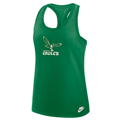 Philadelphia Eagles Hurry Up Women's Nike Dri-FIT NFL Racerback Tank Top