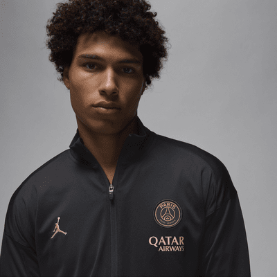 Fato de treino de futebol de malha Jordan Dri-FIT do terceiro equipamento Strike Paris Saint-Germain para homem