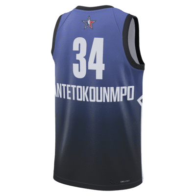 Giannis Antetokounmpo 2023 All-Star Edition Jordan Dri-FIT NBA Swingman ...