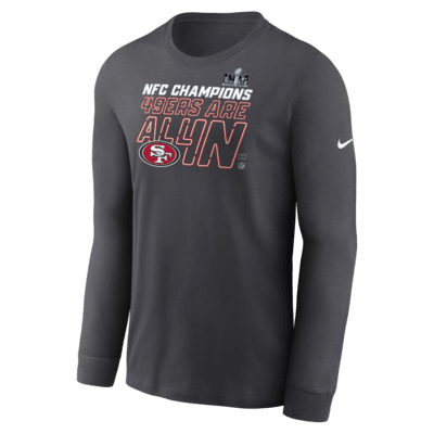 San Francisco 49ers 2023 NFC Champions Trophy Collection Men's Nike NFL ...