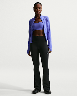 Женские тайтсы Nike One High-Waisted Flared Leggings