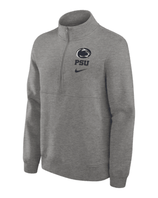 Мужские  Penn State Nittany Lions Primetime Club Nike College 1/2-Zip Crew