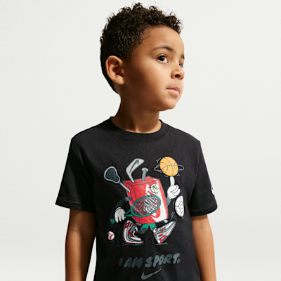 Nike Little Kids' "I Am Sport" Boxy Graphic T-Shirt