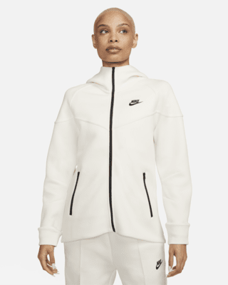 Женское худи Nike Sportswear Tech Fleece Windrunner Full-Zip Hoodie для бега