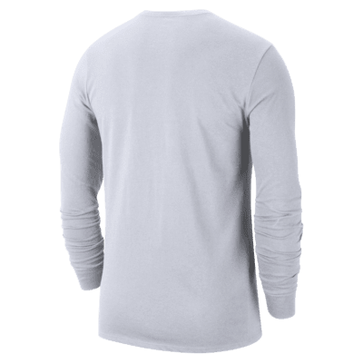 Playera de manga larga de cuello redondo universitaria Nike para hombre Florida Back 2 School