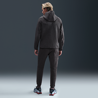 Casaco de lã cardada Windrunner com fecho completo Nike Tech para homem