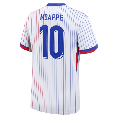 Kylian Mbappé France National Team 2024 Stadium Away Men's Nike Dri-FIT Soccer Jersey