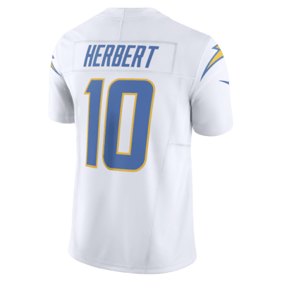 Jersey de fútbol americano Nike Dri-FIT de la NFL Limited para hombre Justin Herbert Los Angeles Chargers