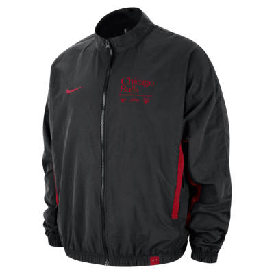 Chicago Bulls DNA Courtside Nike NBA Webjacke mit Grafik für Herren