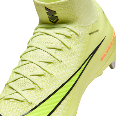 Chuteiras de futebol de cano alto para terreno mole Nike Mercurial Superfly 10 Elite