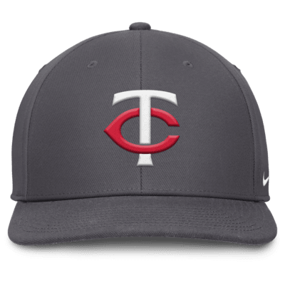 Gorra Nike Dri-FIT de la MLB ajustable para hombre Minnesota Twins Pro