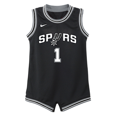 Mono Nike de la NBA para bebé de Victor Wembanyama de los San Antonio Spurs Icon Edition
