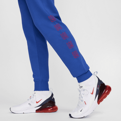 Pantaloni jogger da calcio in French Terry Nike Atlético de Madrid da uomo – Home