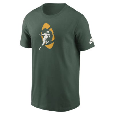 Green Bay Packers Rewind Logo Essential Men's Nike NFL T-Shirt