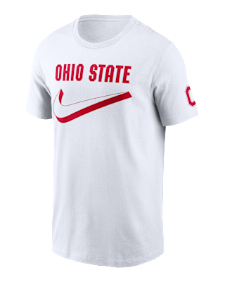 Мужская футболка Ohio State Primetime Campus 2-Hit Swoosh Nike College