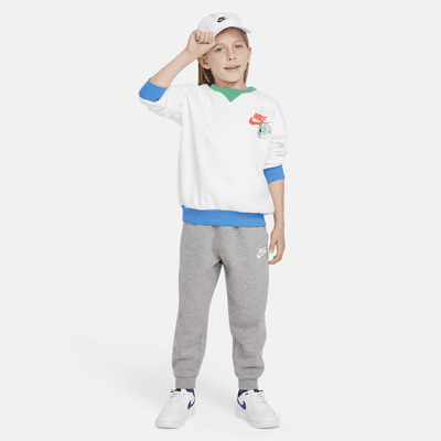 Nike Sportswear Little Kids' Colorblocked Rib Crew