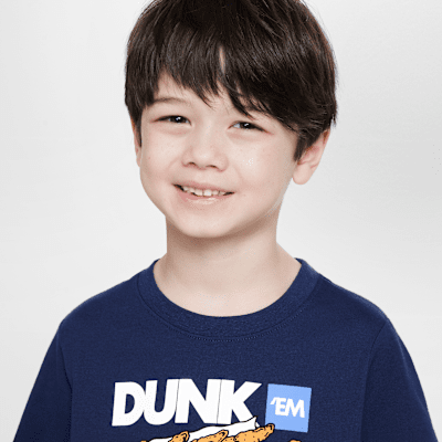 T-shirt dla małych dzieci Dunk ’Em Tenders Nike