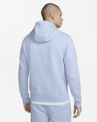 Nike Sportswear Club Fleece Oversized Cropped Monogram Hoodie In