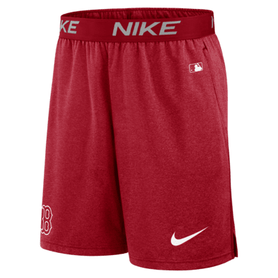 Shorts de la MLB Nike Dri-FIT para hombre Boston Red Sox Authentic Collection Practice