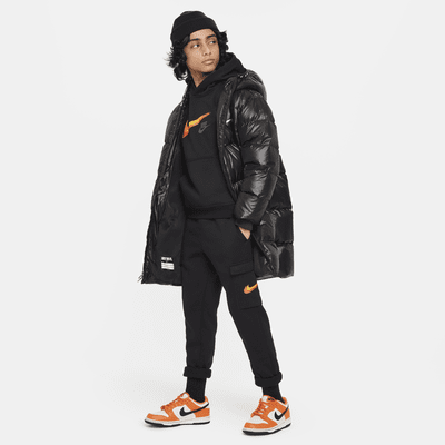 Nike Sportswear fleecehoodie met graphic voor jongens