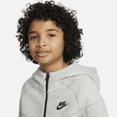 Huvtröja med hel dragkedja Nike Sportswear Tech Fleece för killar