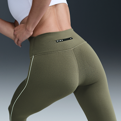 Nike One Leggings in voller Länge mit hohem Bund für Damen