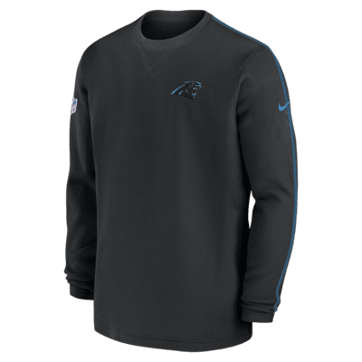 Carolina Panthers Sideline Coach Men’s Nike NFL Long-Sleeve Top