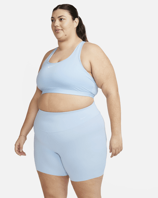 Женские шорты Nike Zenvy Gentle-Support High-Waisted 8" Biker Shorts (Plus Size)