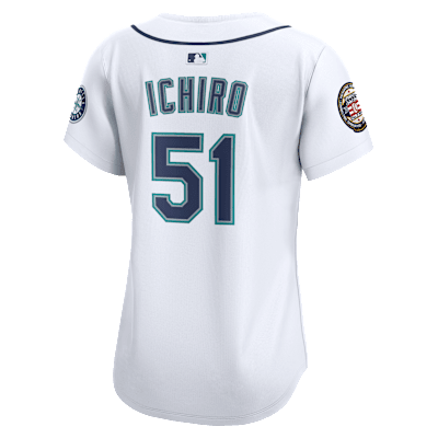 Ichiro Suzuki Seattle Mariners Women’s Nike Dri-FIT ADV MLB Limited Jersey