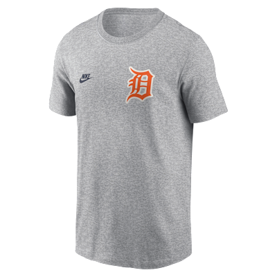 Detroit Tigers Cooperstown 2-Hit Large Logo Men's Nike MLB T-Shirt from Nike - $40
