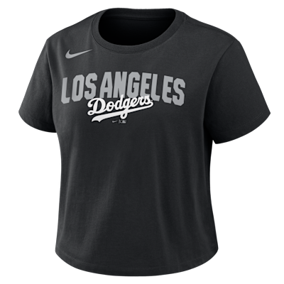 Los Angeles Dodgers Mod Women's Nike MLB Cropped T-Shirt