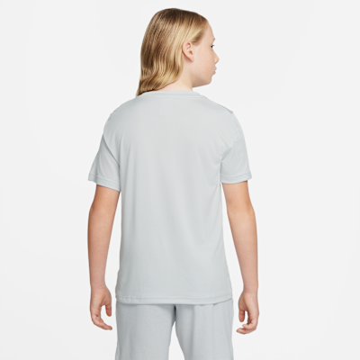 Prenda superior de manga corta para niño talla grande Nike Dri-FIT
